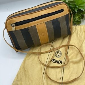 FENDI stripped vintage crossbody